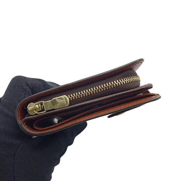 ルイヴィトン 二つ折り財布 モノグラム コンパクトジップ 旧型 M61667 LOUIS VUITTON ヴィトン 二つ折り財布
