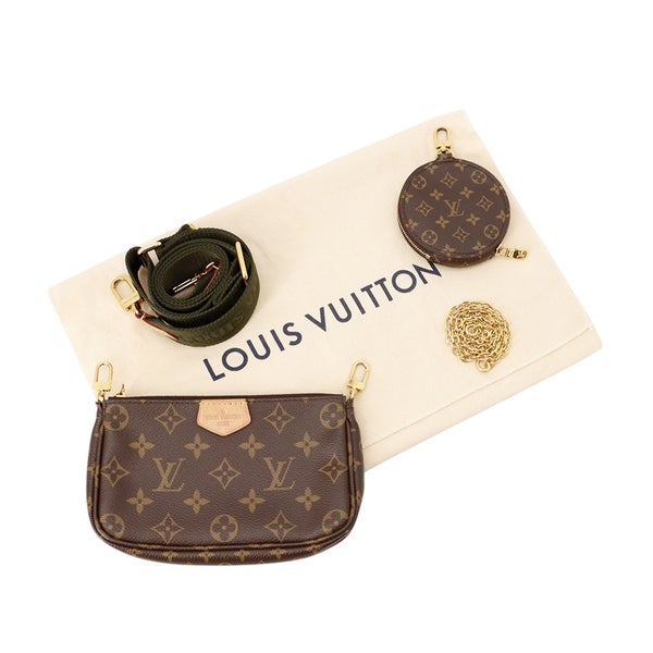 ルイヴィトン ショルダーバッグ モノグラム ミュルティ・ポシェット・アクセソワール M44813 LOUIS VUITTON 2way