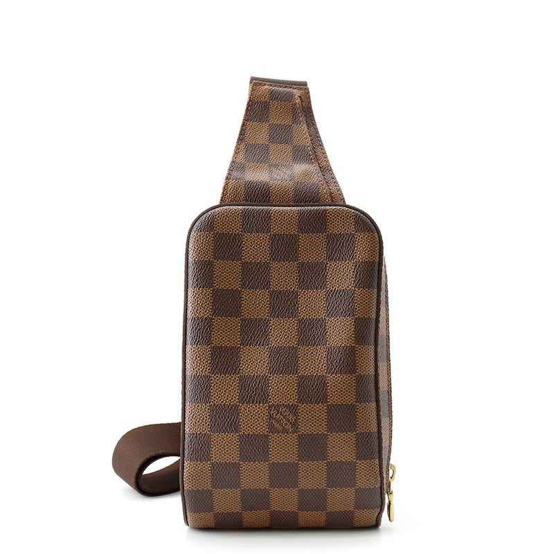 ルイヴィトン ボディバッグ ダミエ・エベヌ ジェロニモス N51994 LOUIS VUITTON ウエストポーチ