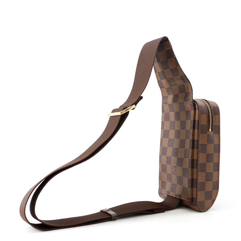 ルイヴィトン ボディバッグ ダミエ・エベヌ ジェロニモス N51994 LOUIS VUITTON ウエストポーチ