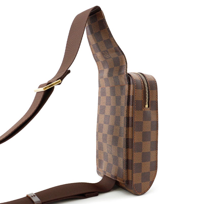 ルイヴィトン ボディバッグ ダミエ・エベヌ ジェロニモス N51994 LOUIS VUITTON ウエストポーチ