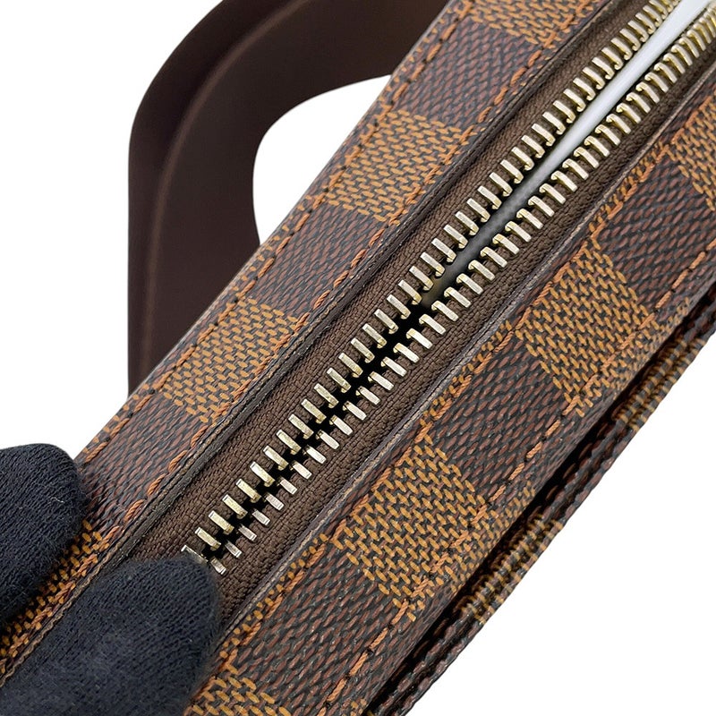 ルイヴィトン ボディバッグ ダミエ・エベヌ ジェロニモス N51994 LOUIS VUITTON ウエストポーチ