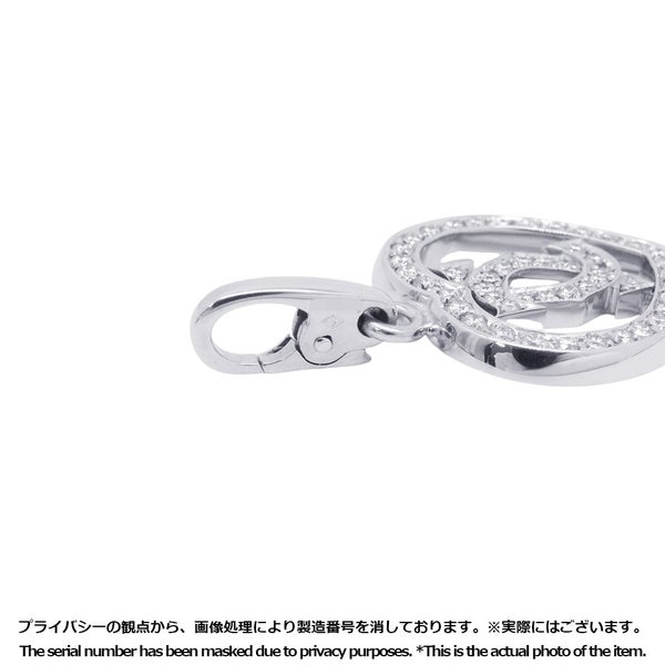 カルティエ ペンダントトップ 2C ハート チャーム ダイヤモンド K18WGホワイトゴールド B3015300 Cartier