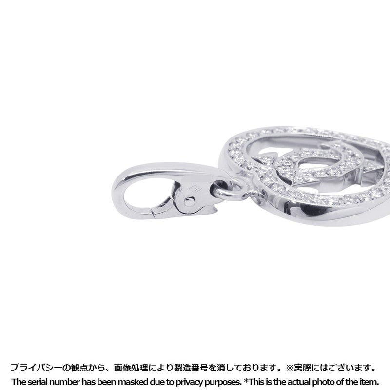 カルティエ ペンダントトップ 2C ハート チャーム ダイヤモンド K18WGホワイトゴールド B3015300 Cartier