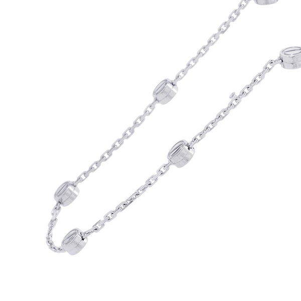 カルティエ ネックレス ラブ パスティーユ 12モチーフ K18WGホワイトゴールド B7213500 Cartier LOVE PASTILLE