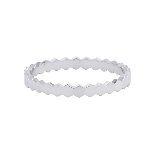 ショーメ リング ビー ドゥ ショーメ コレクション K18WGホワイトゴールド サイズ56 081930 Chaumet 指輪 ビー マイ ラブ ハニカム