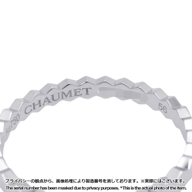ショーメ リング ビー ドゥ ショーメ コレクション K18WGホワイトゴールド サイズ56 081930 Chaumet 指輪 ビー マイ ラブ ハニカム