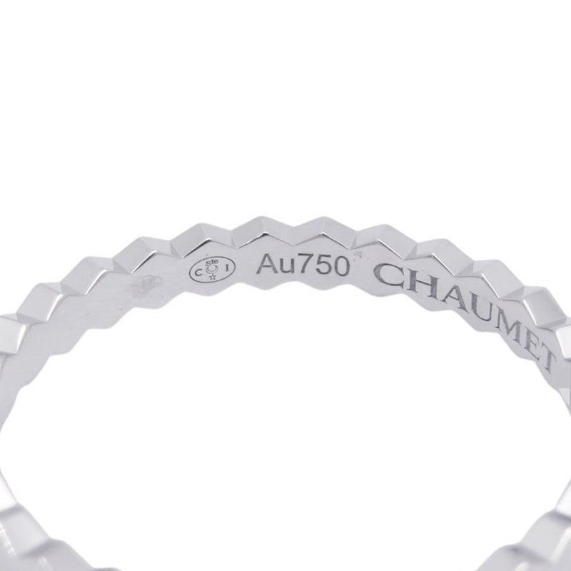 ショーメ リング ビー ドゥ ショーメ コレクション K18WGホワイトゴールド サイズ56 081930 Chaumet 指輪 ビー マイ ラブ ハニカム