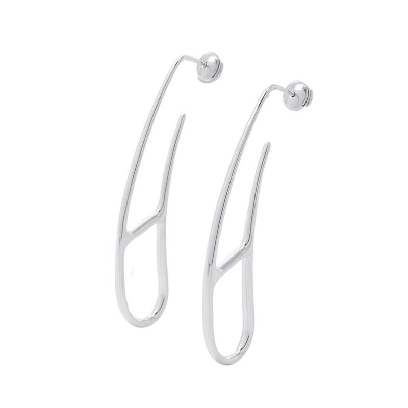 エルメス ピアス シェーヌダンクル ツイスト パンク ピアス Punk Earrings SV925シルバー HERMES ジュエリー