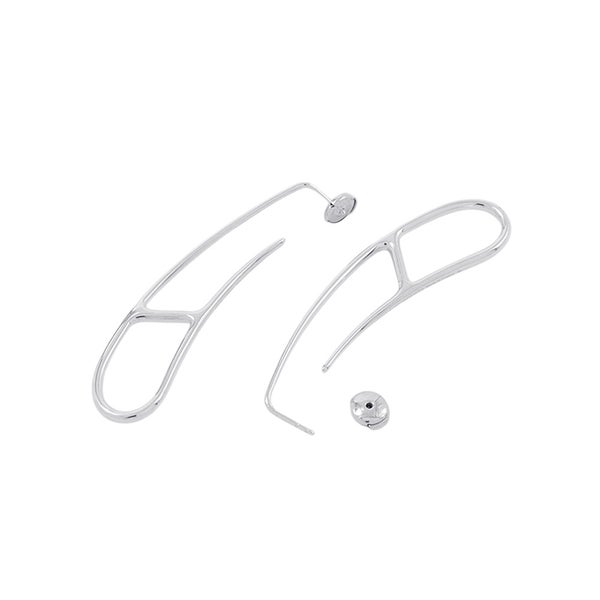エルメス ピアス シェーヌダンクル ツイスト パンク ピアス Punk Earrings SV925シルバー HERMES ジュエリー