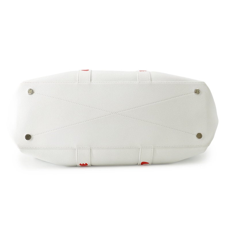 ルイヴィトン トートバッグ NIGOコラボ トロリー・トートバッグ M59366 LOUIS VUITTON 2way 白 ホワイト