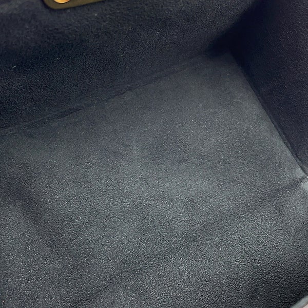 ルイヴィトン ショルダーバッグ モノグラム・リバース カメラボックス LOUIS VUITTON 2wayハンドバッグ ブラック 黒