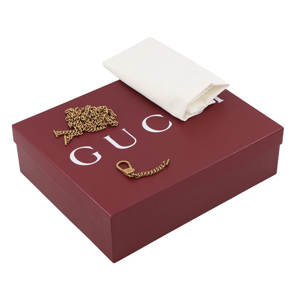 グッチ ハンドバッグ GGマーモント ハーフムーン シェブロン キルティング 699514 GUCCI バッグ ワンショルダー 白