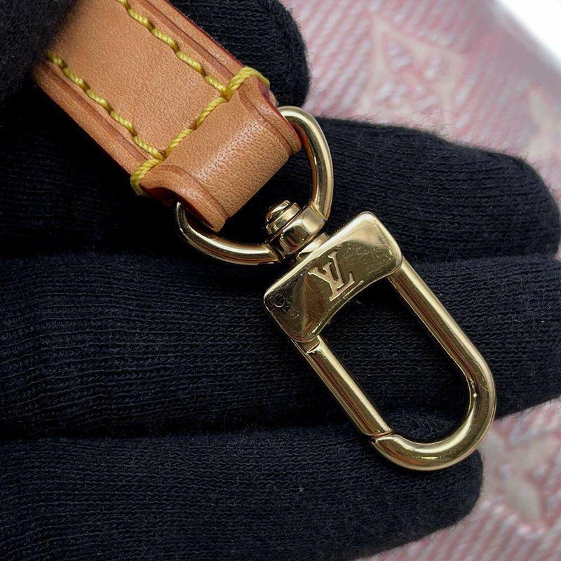 ルイヴィトン ハンドバッグ モノグラム・ジャガード ナノ・ノエ M82427 LOUIS VUITTON 2wayショルダーバッグ