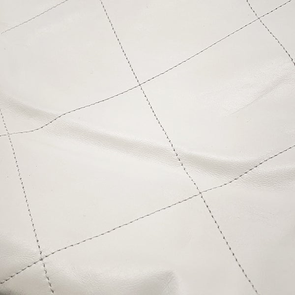 シャネル リュック シャネル22 スモール シャイニーカーフスキン AS3859 CHANEL バックパック  白