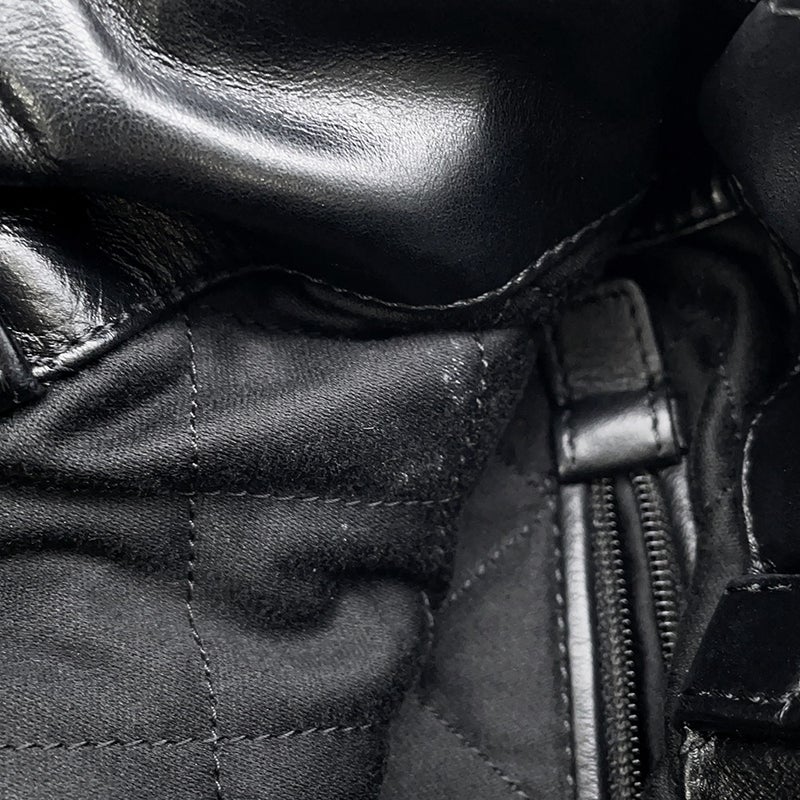 シャネル リュック シャネル22 スモール シャイニーカーフスキン AS3859 CHANEL バックパック バッグ 黒