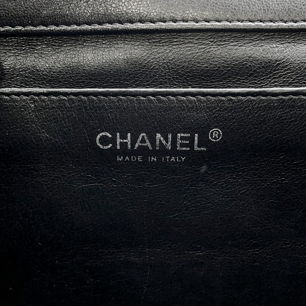 シャネル チェーンショルダーバッグ マトラッセ ココマーク パテント A65051 CHANEL バッグ 黒