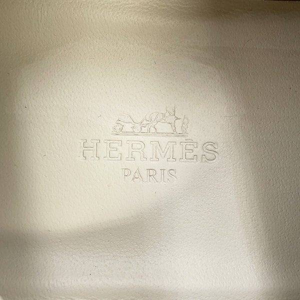 エルメス スニーカー ジェット レザー スエード レディースサイズ37 HERMES 靴