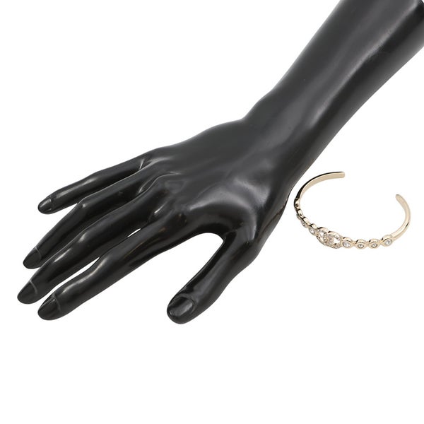 シャネル バングル ココマーク ラインストーン  サイズM B25 S CHANEL ブレスレット アクセサリー