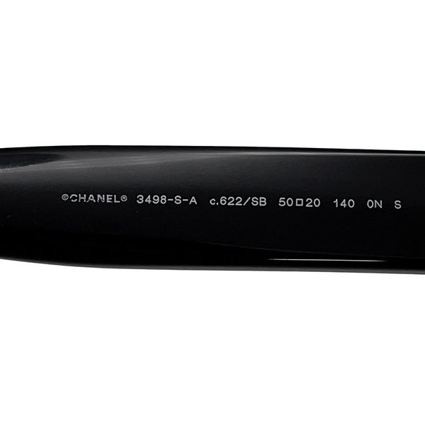 シャネル  アイウェア メガネ バタフライ シェイプ ココマーク ブルーライトカット グラス A75342 CHANEL 黒
