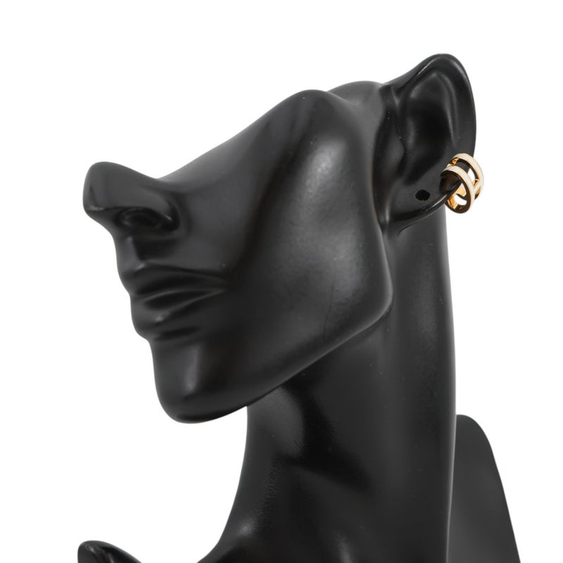 エルメス イヤーカフ ポップH ポップアッシュ ホワイト/ゴールド金具 HERMES アクセサリー 白
