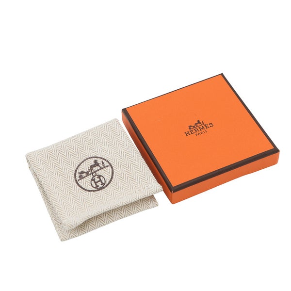 エルメス イヤーカフ ポップH ポップアッシュ ホワイト/ゴールド金具 HERMES アクセサリー 白