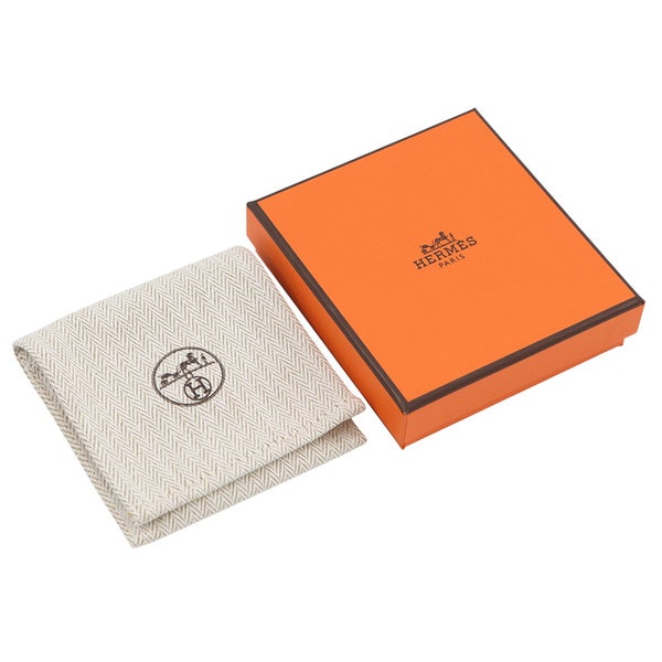 エルメス ネックレス ミニ・ポップアッシュ ブラック/ピンクゴールド金具 HERMES アクセサリー ポップH 黒