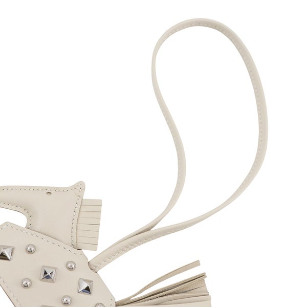 エルメス バッグチャーム ロデオPM ロベオ ロック クレ/シルバー金具 ラムスキン/スイフト K刻印 HERMES