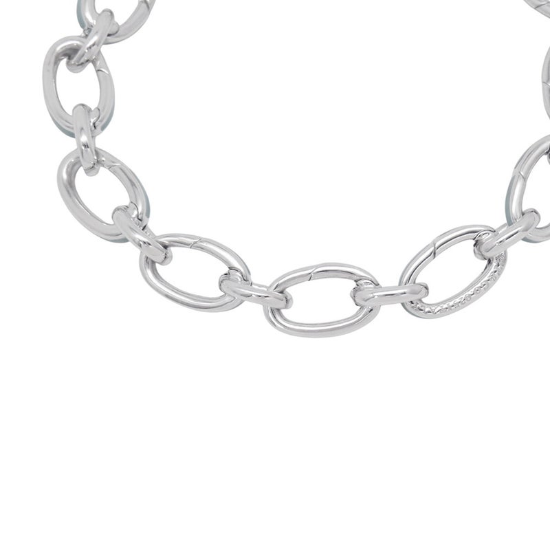 ティファニー ブレスレット クラスピングリンク SV925シルバー/ティファニーブルーエナメル Tiffany&Co.