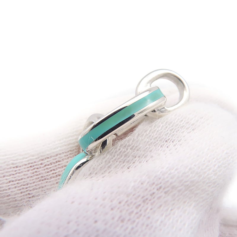 ティファニー ブレスレット クラスピングリンク SV925シルバー/ティファニーブルーエナメル Tiffany&Co.