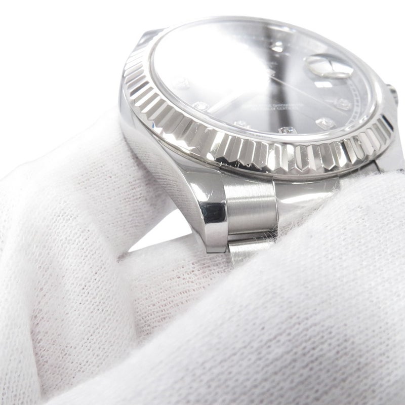 ロレックス デイトジャスト2 ランダムシリアル ルーレット 116334 ROLEX 腕時計 グレー文字盤 10PD