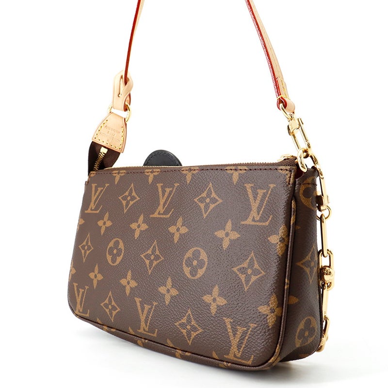 ルイヴィトン ハンドバッグ モノグラム・パンダ LV × TM ポシェット・アクセソワール M13440 ヴィトン 村上隆