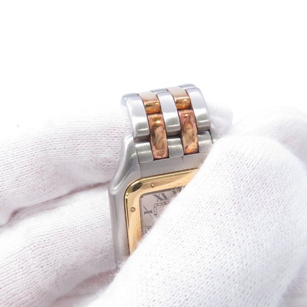 カルティエ パンテール 2ロウ SM W25029B6 Cartier 腕時計 アイボリー文字盤 クォーツ