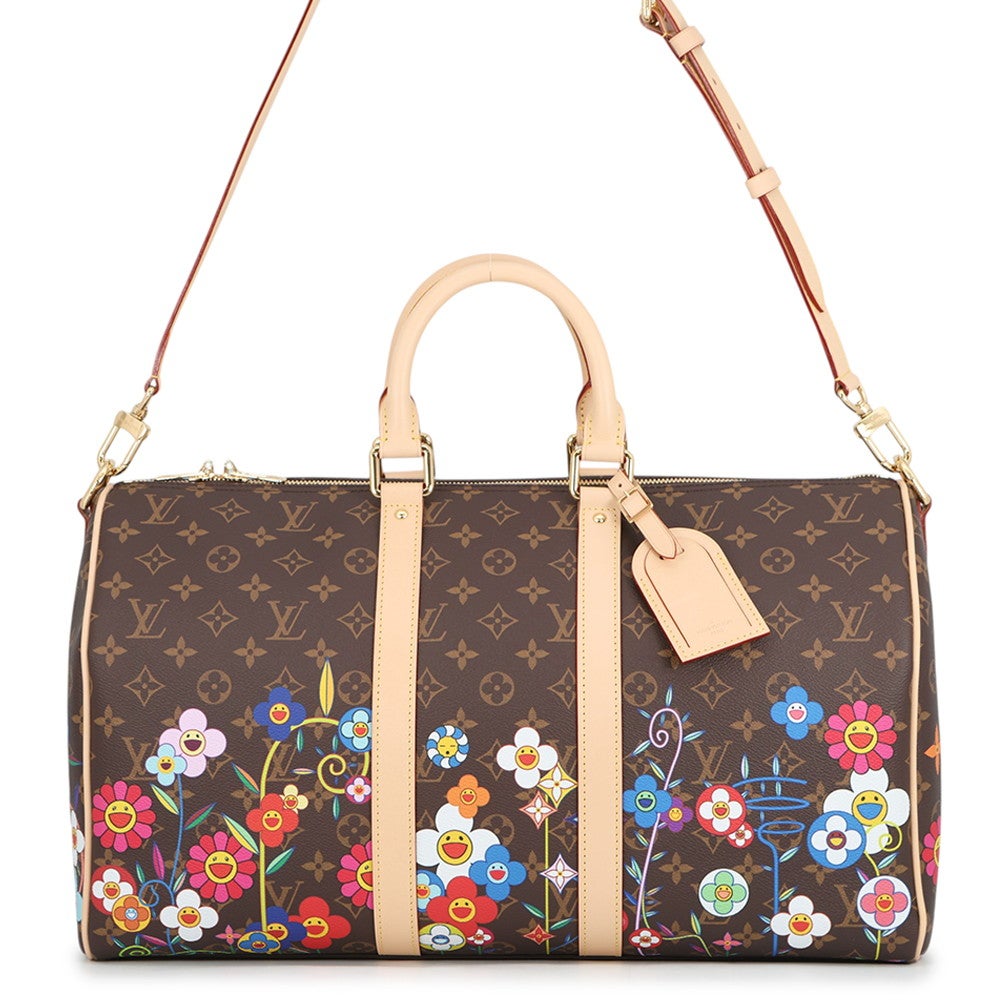 ❷ルイ・ヴィトン キーポル45 モノグラム ハンドバッグ 旅行バッグ ルイヴィトン ボストンバッグ モノグラム LV × TM キーポル・バンド