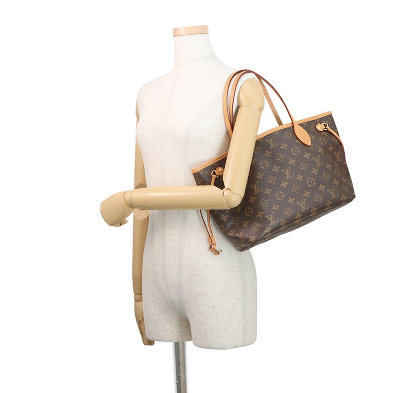 ルイヴィトン トートバッグ モノグラム ネヴァーフル PM M41245 LOUIS VUITTON ヴィトン バッグ ポーチ付 ショルダーバッグ
