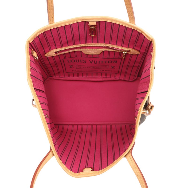 ルイヴィトン トートバッグ モノグラム ネヴァーフル PM M41245 LOUIS VUITTON ヴィトン バッグ ポーチ付 ショルダーバッグ