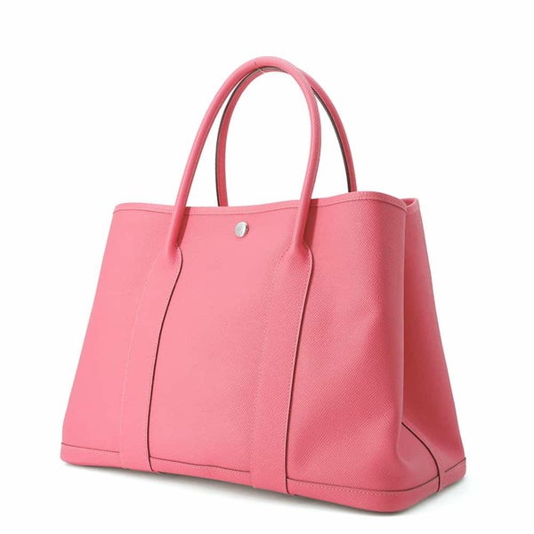 エルメス トートバッグ ガーデンパーティPM ローズアザレ/シルバー金具 エプソン C刻印