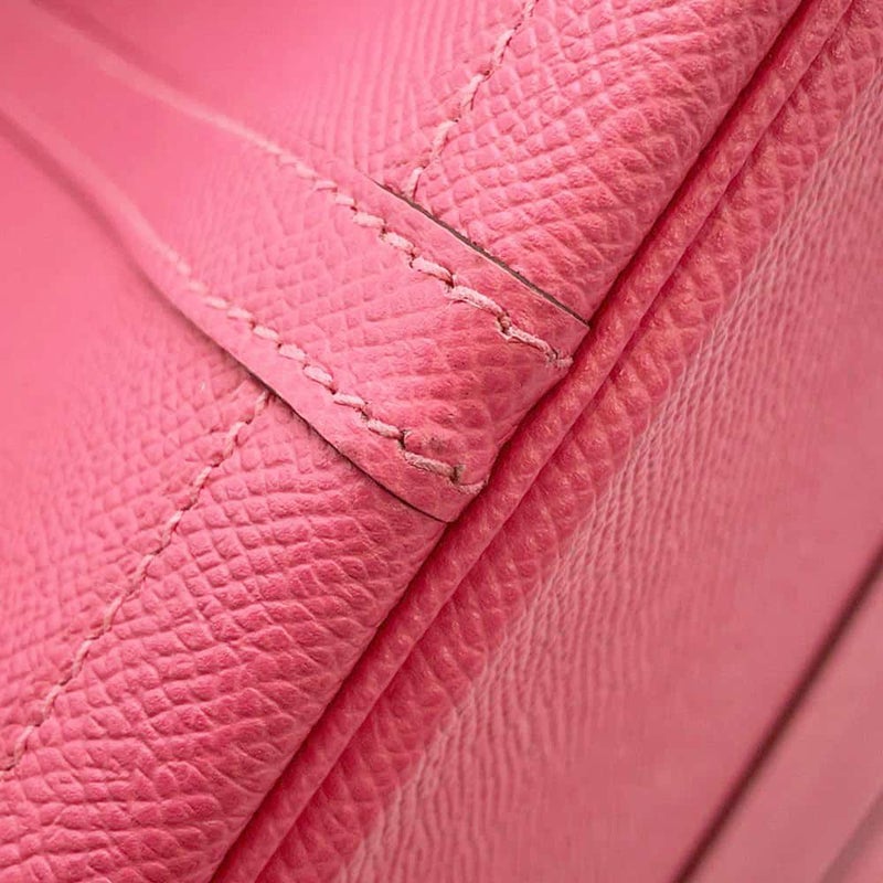 エルメス トートバッグ ガーデンパーティPM ローズアザレ/シルバー金具 エプソン C刻印