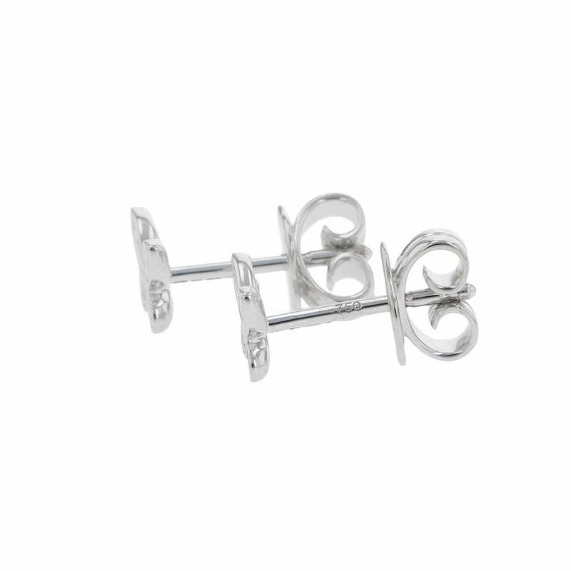 グラフ ピアス パヴェ バタフライ ダイヤモンド プティ スタッド ダイヤ 0.08ct K18WG RGE1563 GRAFF ジュエリー