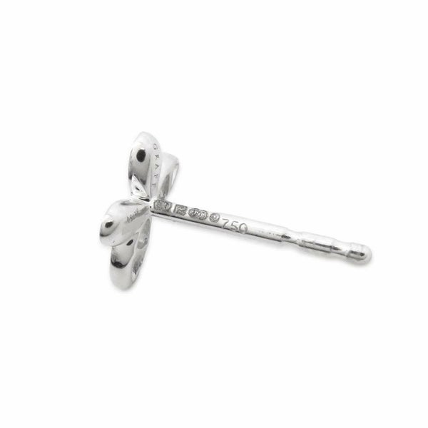 グラフ ピアス パヴェ バタフライ ダイヤモンド プティ スタッド ダイヤ 0.08ct K18WG RGE1563 GRAFF ジュエリー