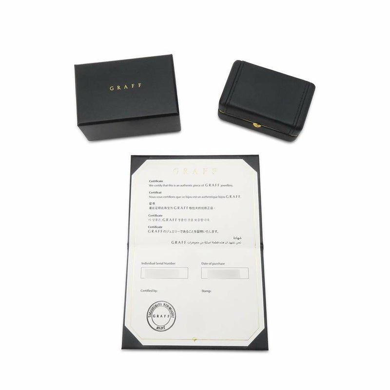 グラフ ピアス パヴェ バタフライ ダイヤモンド プティ スタッド ダイヤ 0.08ct K18WG RGE1563 GRAFF ジュエリー