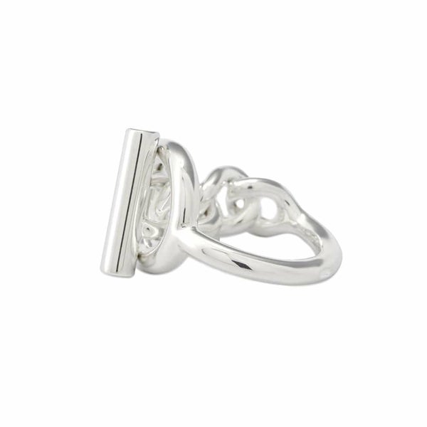 エルメス リング クロワゼット SV925シルバー リングサイズ55 HERMES ジュエリー 指輪