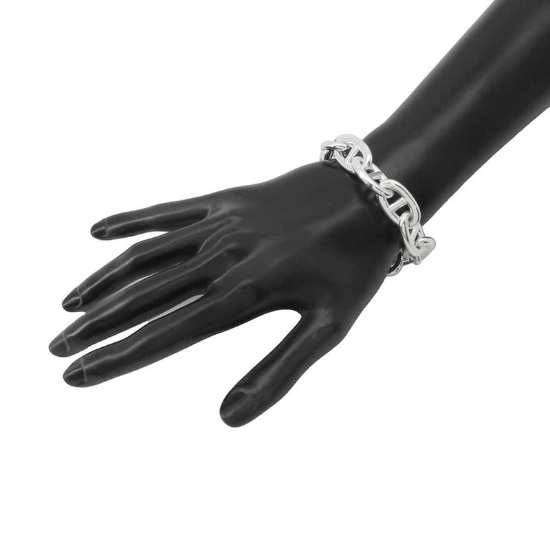 エルメス ブレスレット シェーヌダンクルTGM 12コマ SV925シルバー HERMES ジュエリー