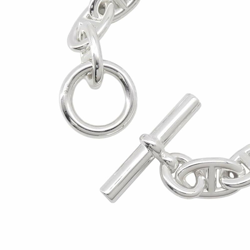 エルメス ブレスレット シェーヌダンクルTGM 12コマ SV925シルバー HERMES ジュエリー