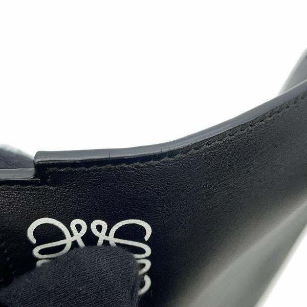 ロエベ クラッチバッグ アナグラム レッド レザー LOEWE バッグ 黒