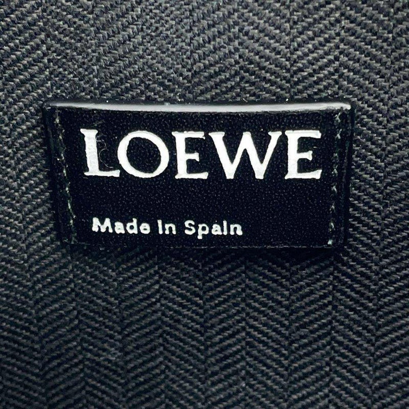 ロエベ クラッチバッグ アナグラム レッド レザー LOEWE バッグ 黒