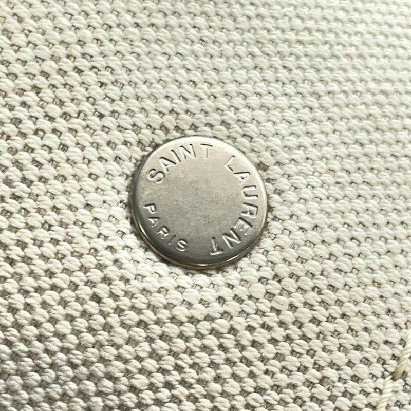 サンローラン トートバッグ リヴ ゴーシュキャンバス レザー スモール 617481 SAINT LAURENT PARIS バッグ