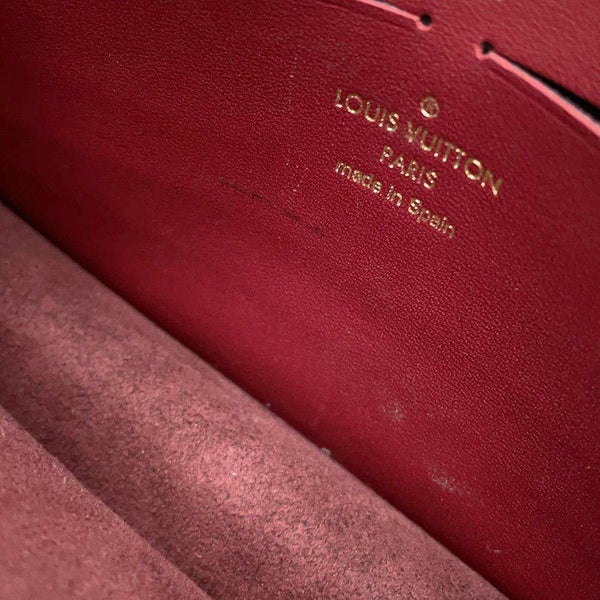 ルイヴィトン チェーンウォレット ダミエ・エベヌ ポルトフォイユ・ヴァヴァン チェーン N60222 LOUIS VUITTON 財布 クラッチ