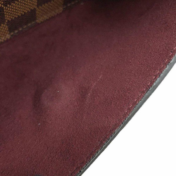 ルイヴィトン チェーンウォレット ダミエ・エベヌ ポルトフォイユ・ヴァヴァン チェーン N60222 LOUIS VUITTON 財布 クラッチ