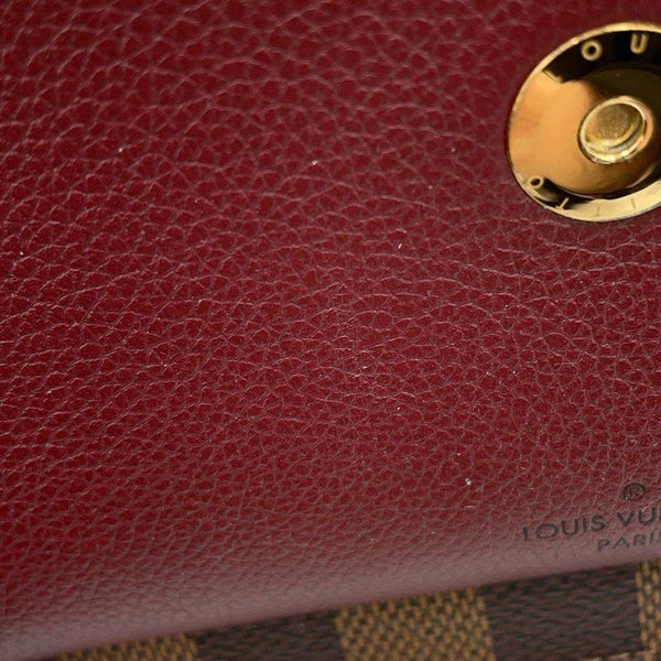 ルイヴィトン チェーンウォレット ダミエ・エベヌ ポルトフォイユ・ヴァヴァン チェーン N60222 LOUIS VUITTON 財布 クラッチ